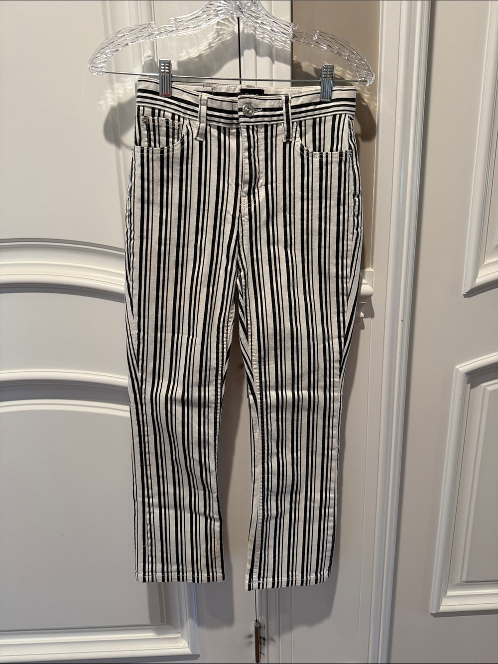 Striped Black and White jeans